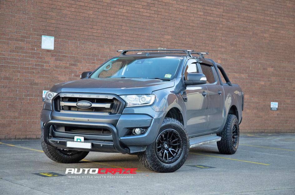 FORD RANGER REBEL MATTE BLACK